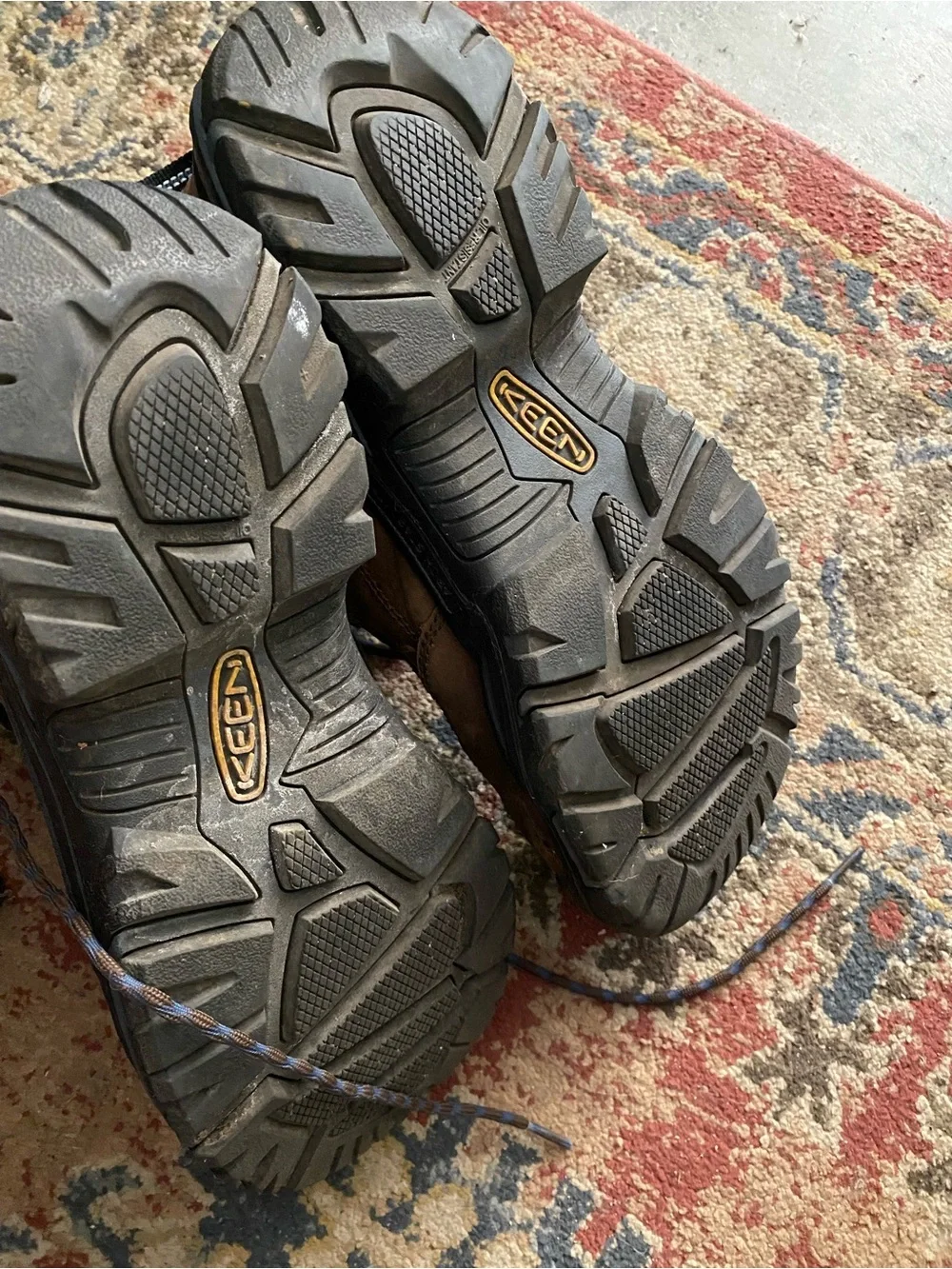 KEEN Brown Men's Waterproof Steeltoe  Work Boots